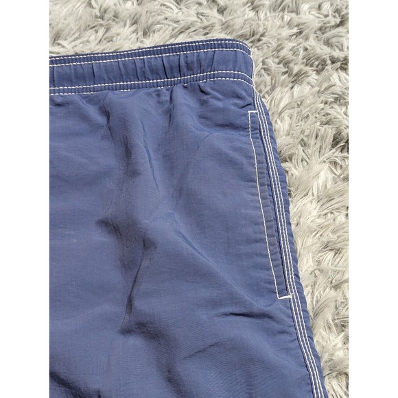 Tommy Bahama Bathing Suit Mens Size Large Swim Trunks Blue Lined Swimsuit Pocket - Picture 5 of 13